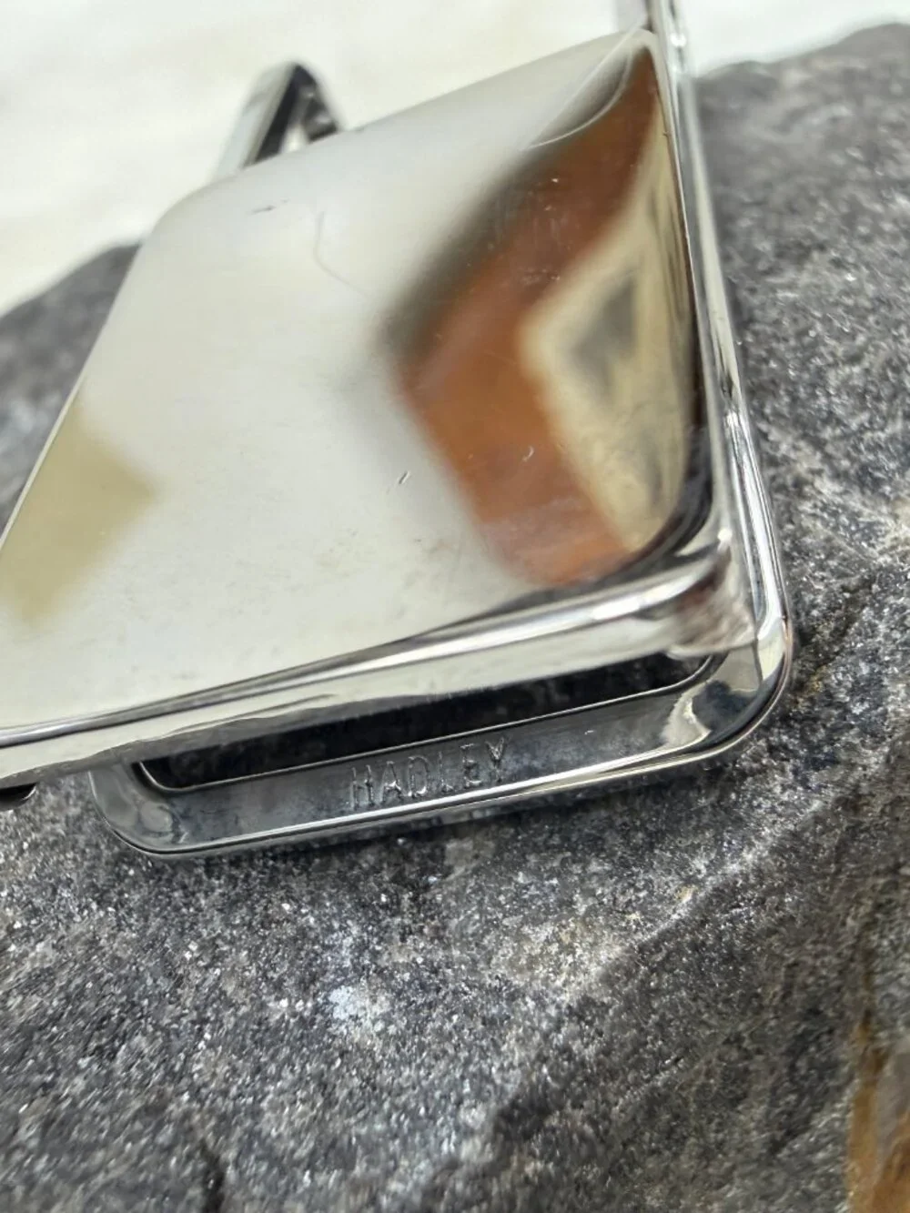 Vintage Hadley Silver Tone Money Clip 2